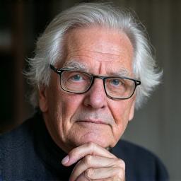 Portrait réfléchi de Bernard V.